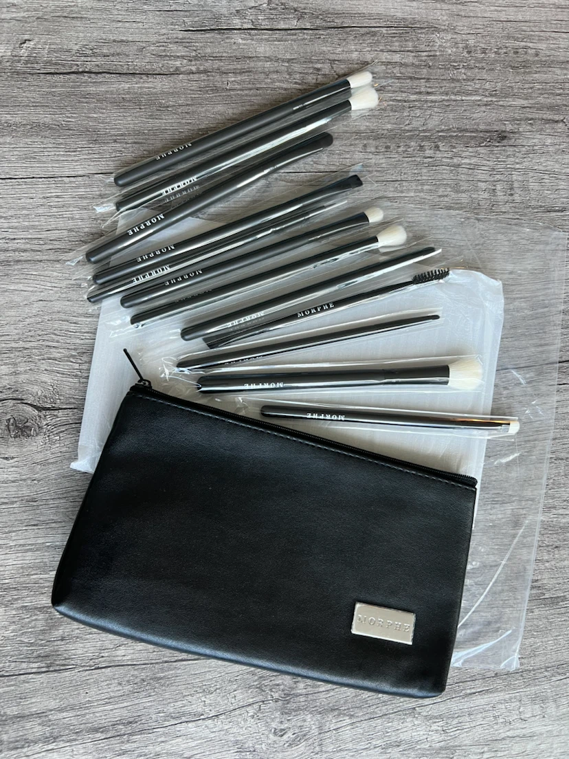 Morphe Makeup Brush Set with Carrying Case