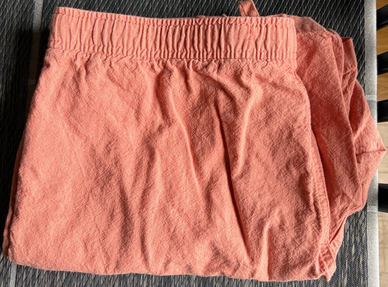 Old Navy Linen Blend Shorts - Coral - Large