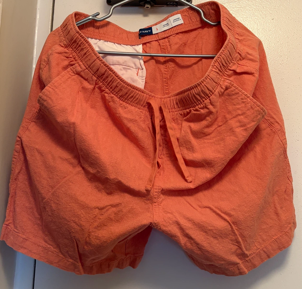 Old Navy Linen Blend Shorts - Coral - Large - photo 2