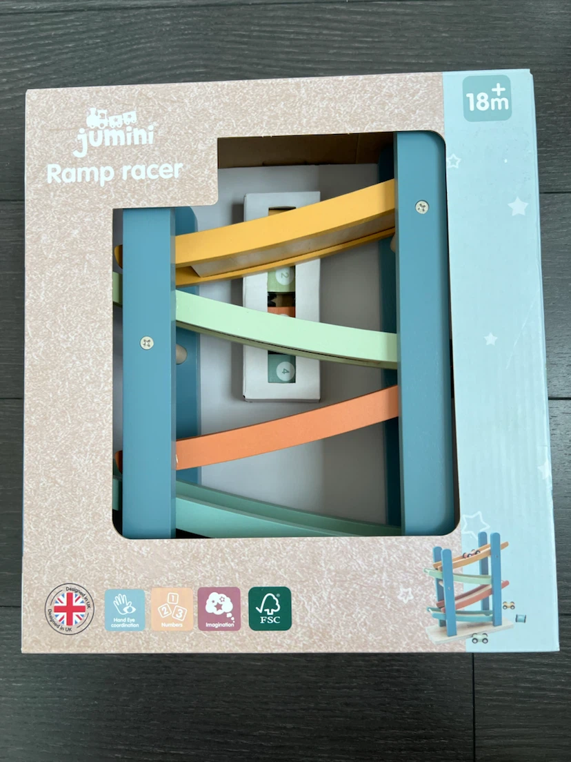 Jumini Ramp Racer Wooden Toy