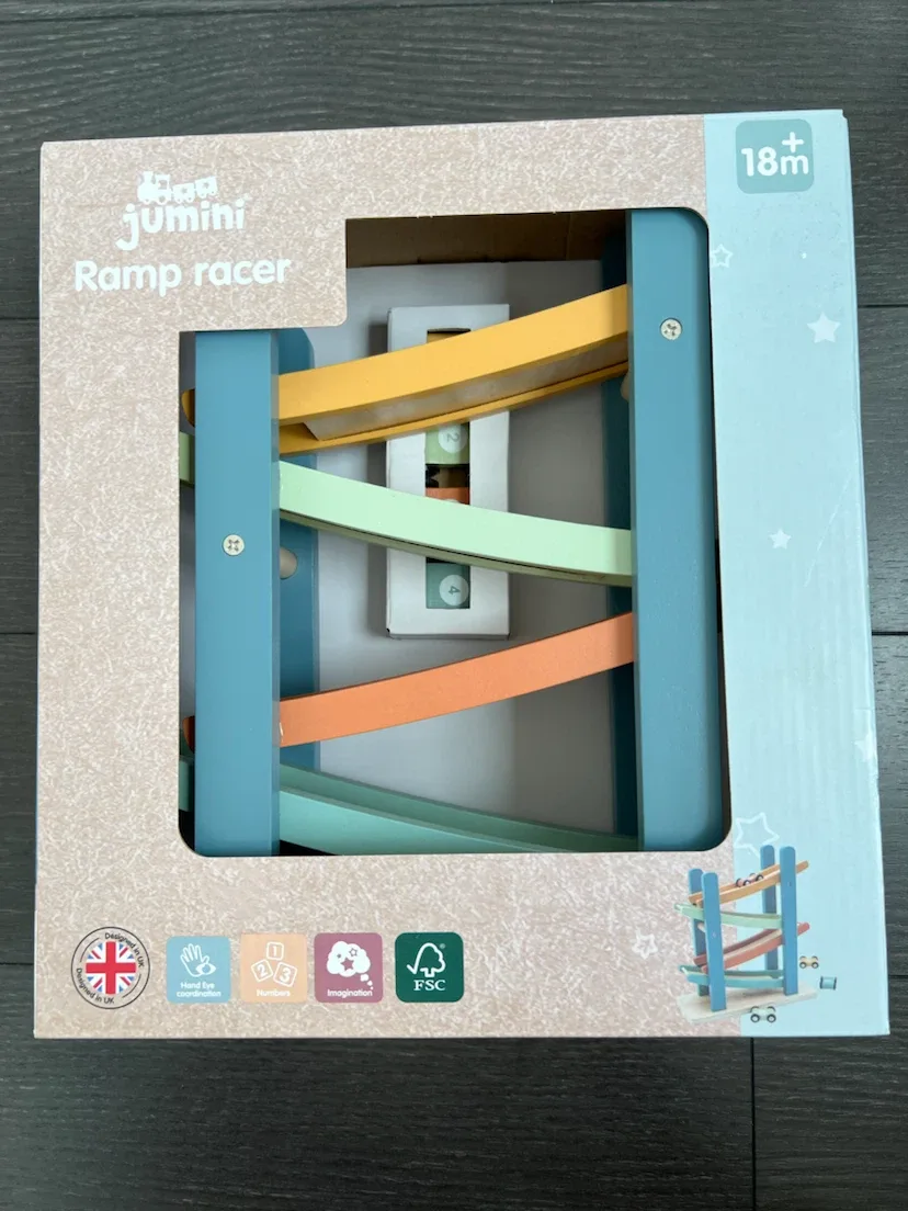 Jumini Ramp Racer Wooden Toy