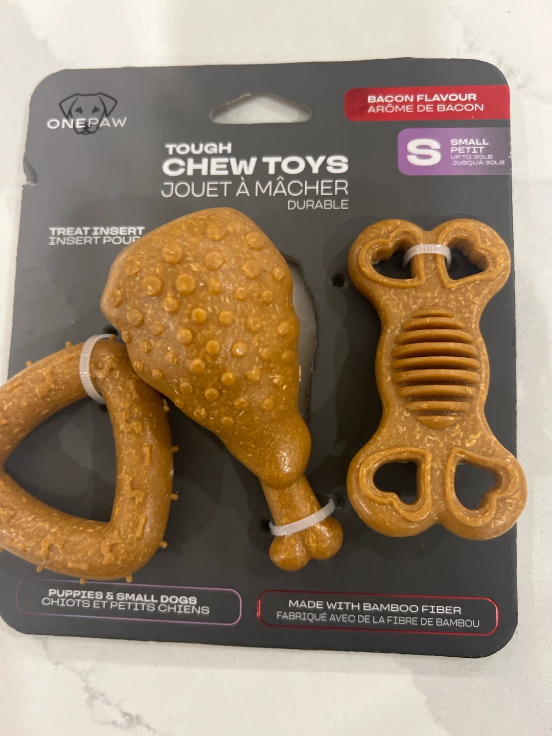 NEW ONEPAW Tough Chew Toys for Small Dogs