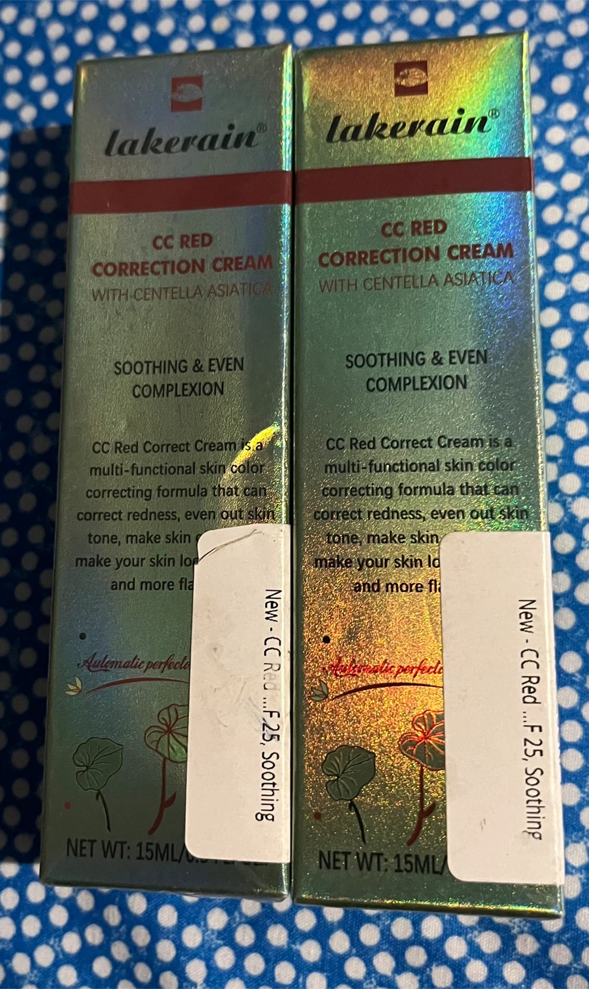 2 Lakerain CC Red Correction Creams