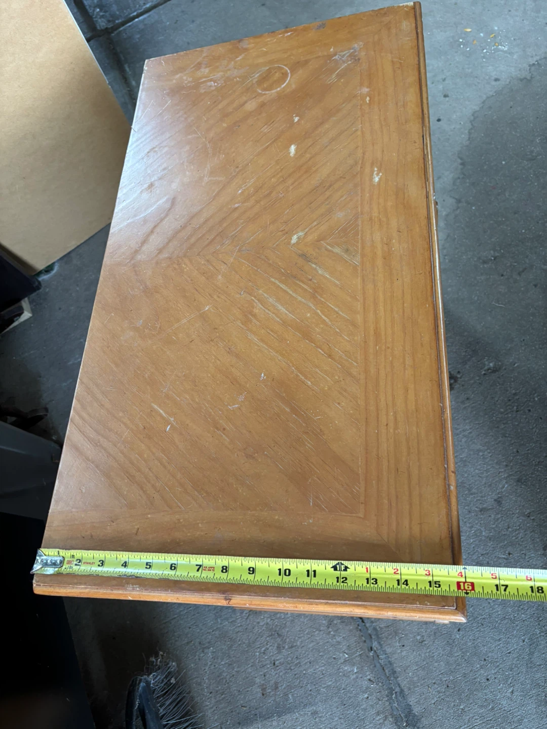 Wooden Nightstand with Drawers - photo 5