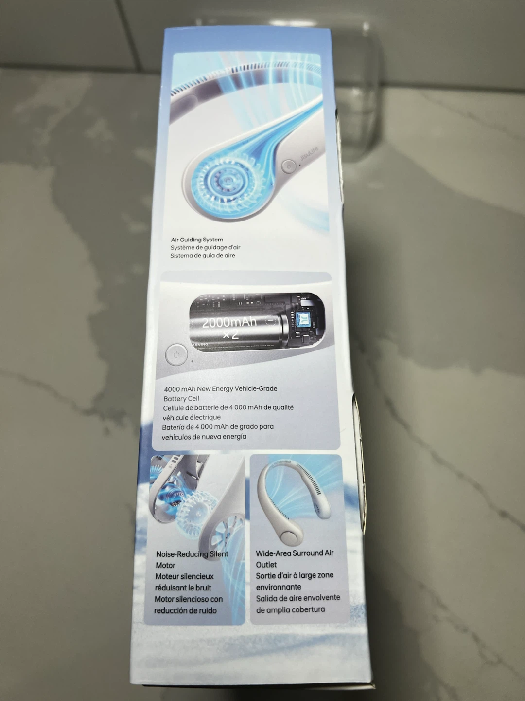 NEW JisuLife FA14-S Portable Neck Fan - photo 3