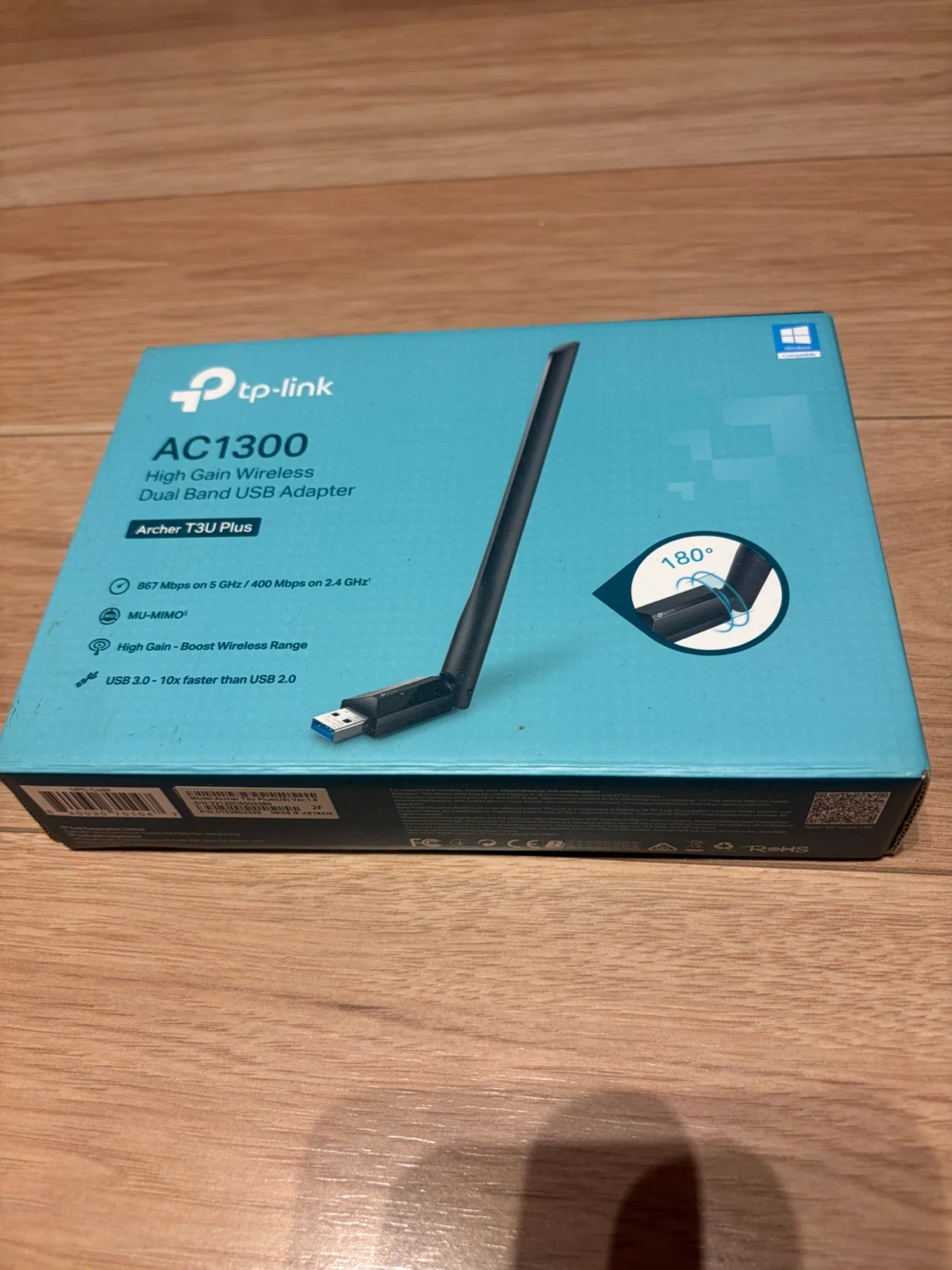TP-Link AC1300 High Gain Wireless Dual Band USB Adapter