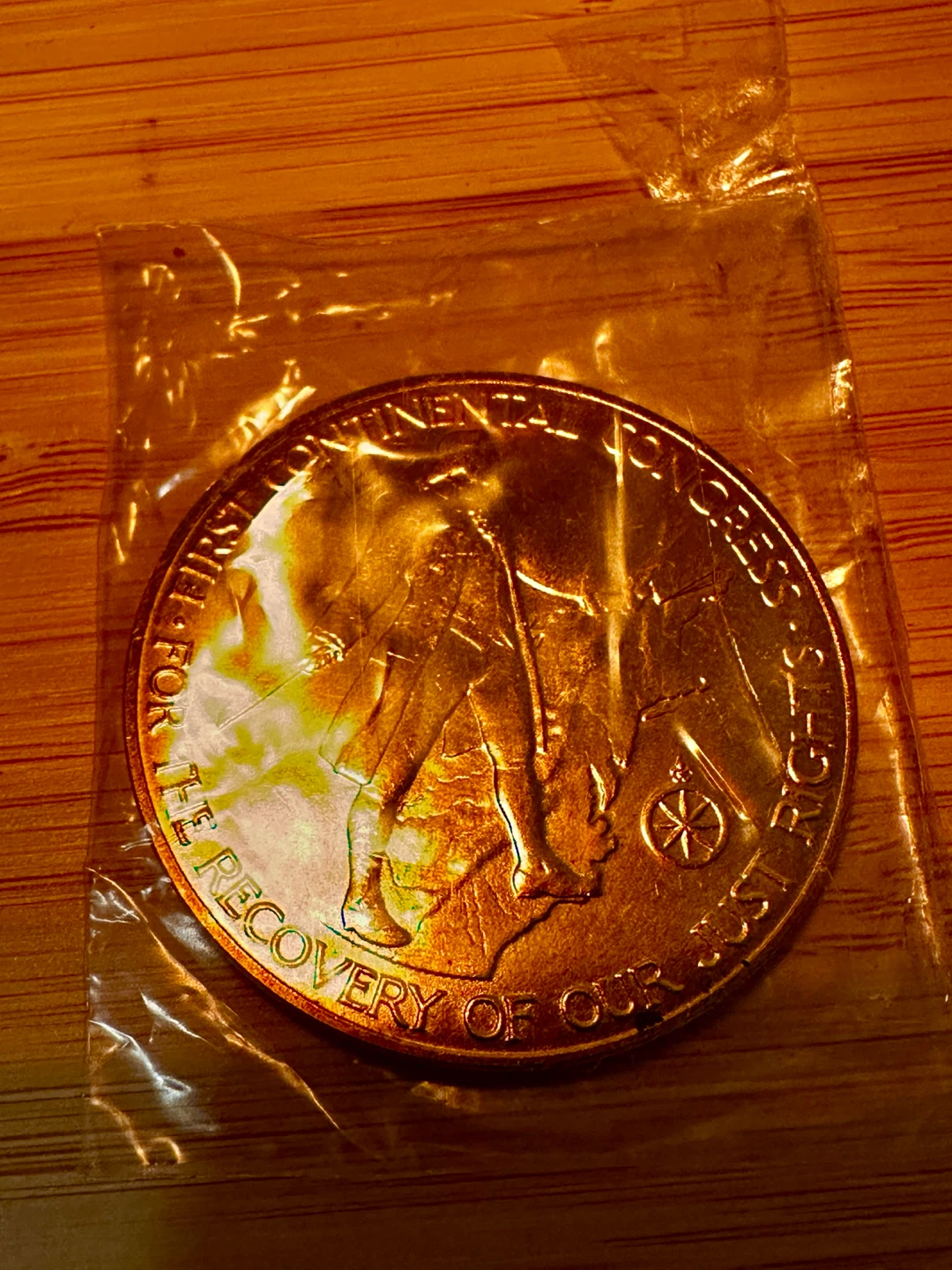 90 %  copper American Revolution tokens - photo 2