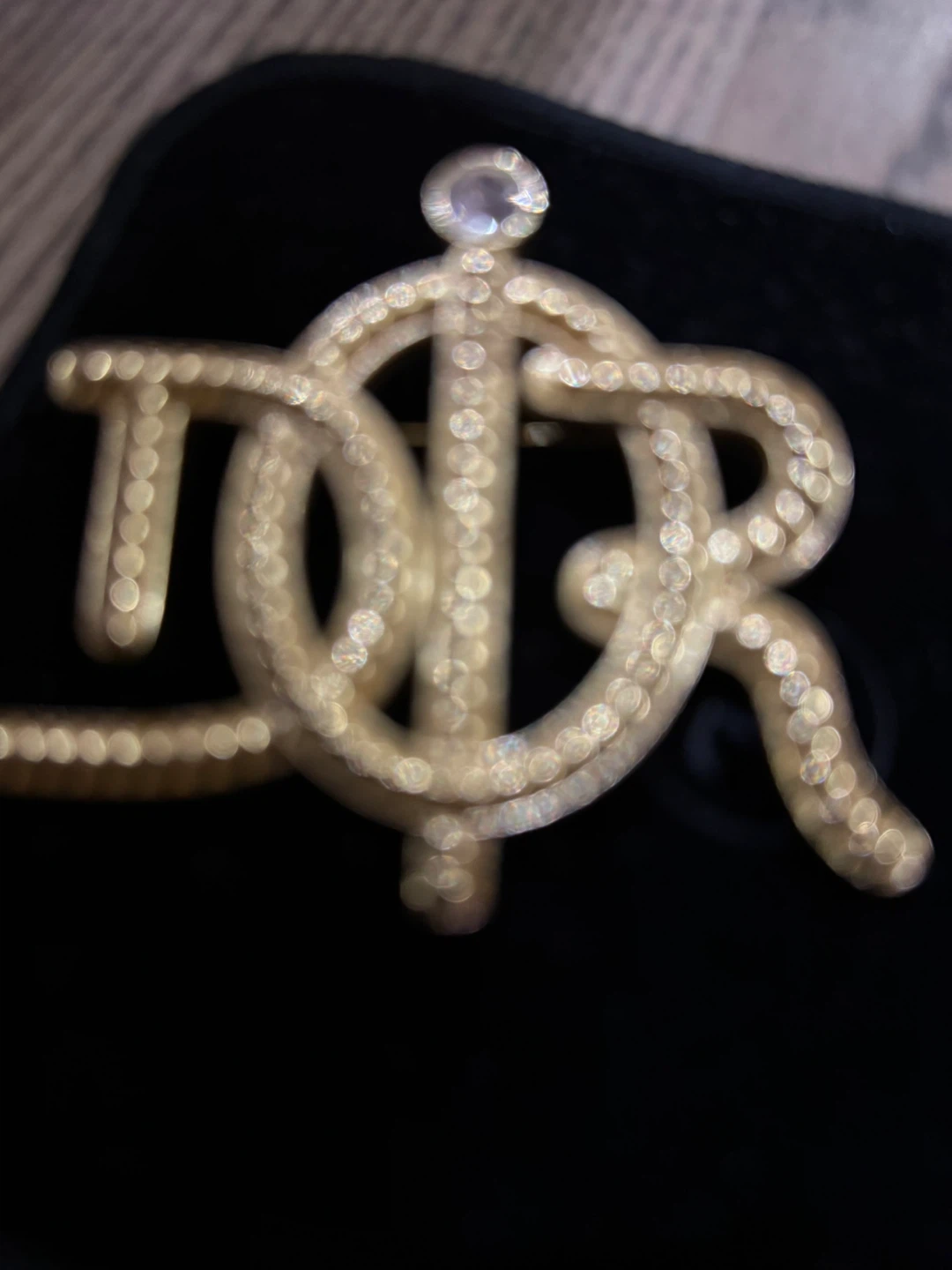 Christian Dior Logo Brooch - photo 3
