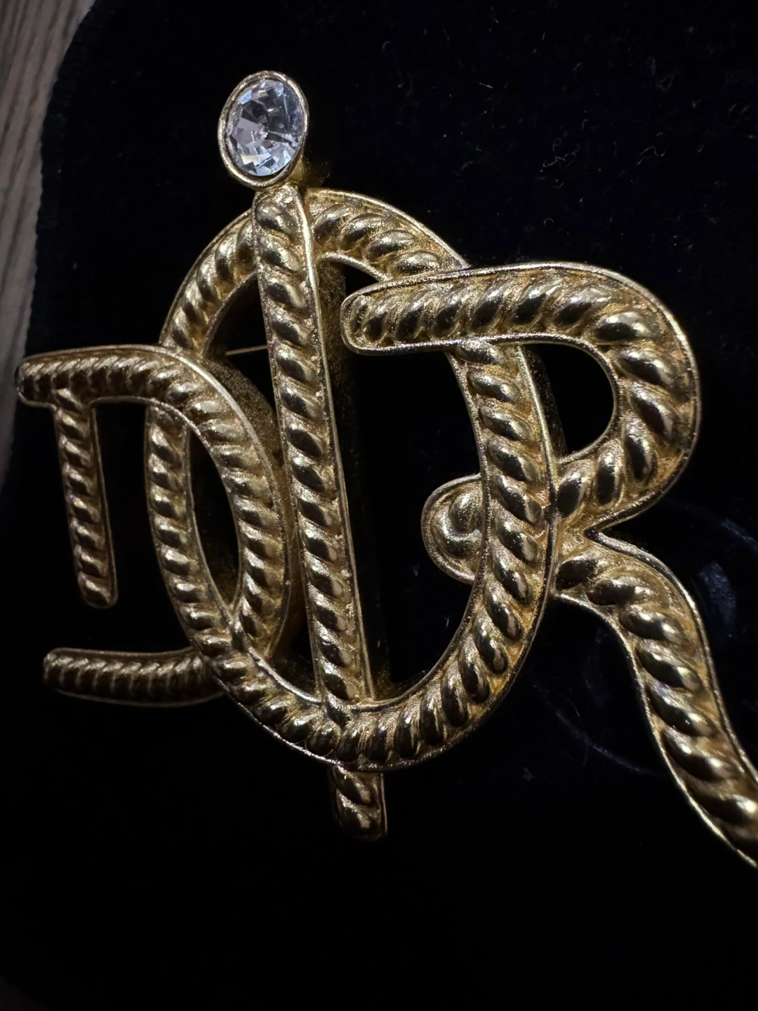 Christian Dior Logo Brooch - photo 4