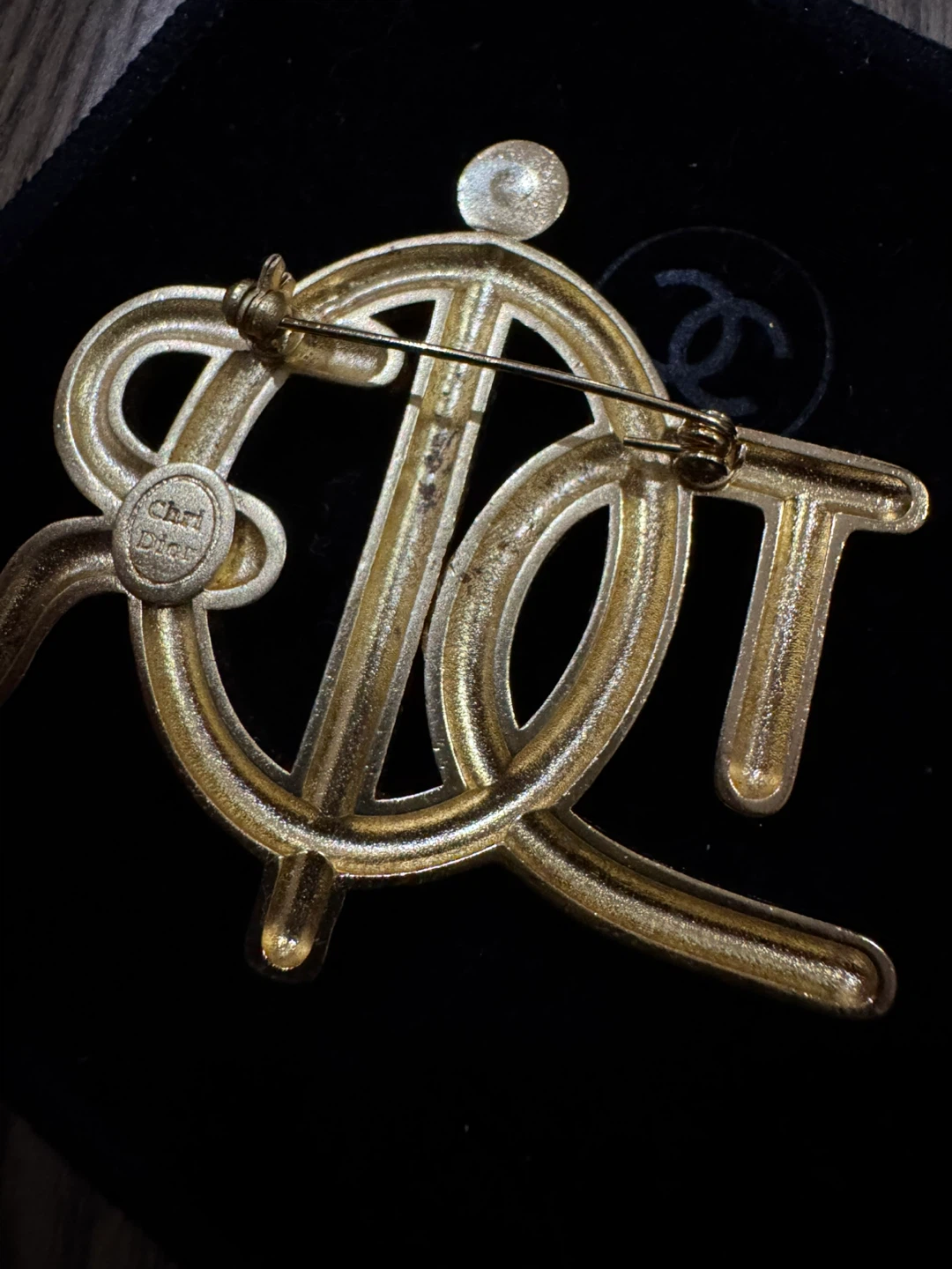 Christian Dior Logo Brooch - photo 5