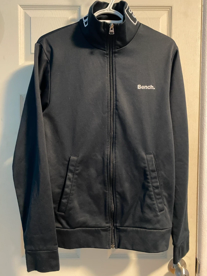 Bench Black Full Zip Track Jacket