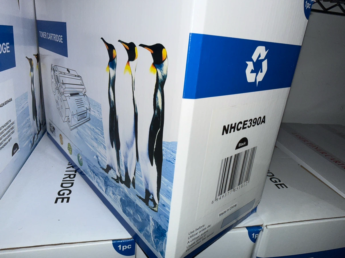 Compatible CE390A Black Toner Cartridge - photo 2