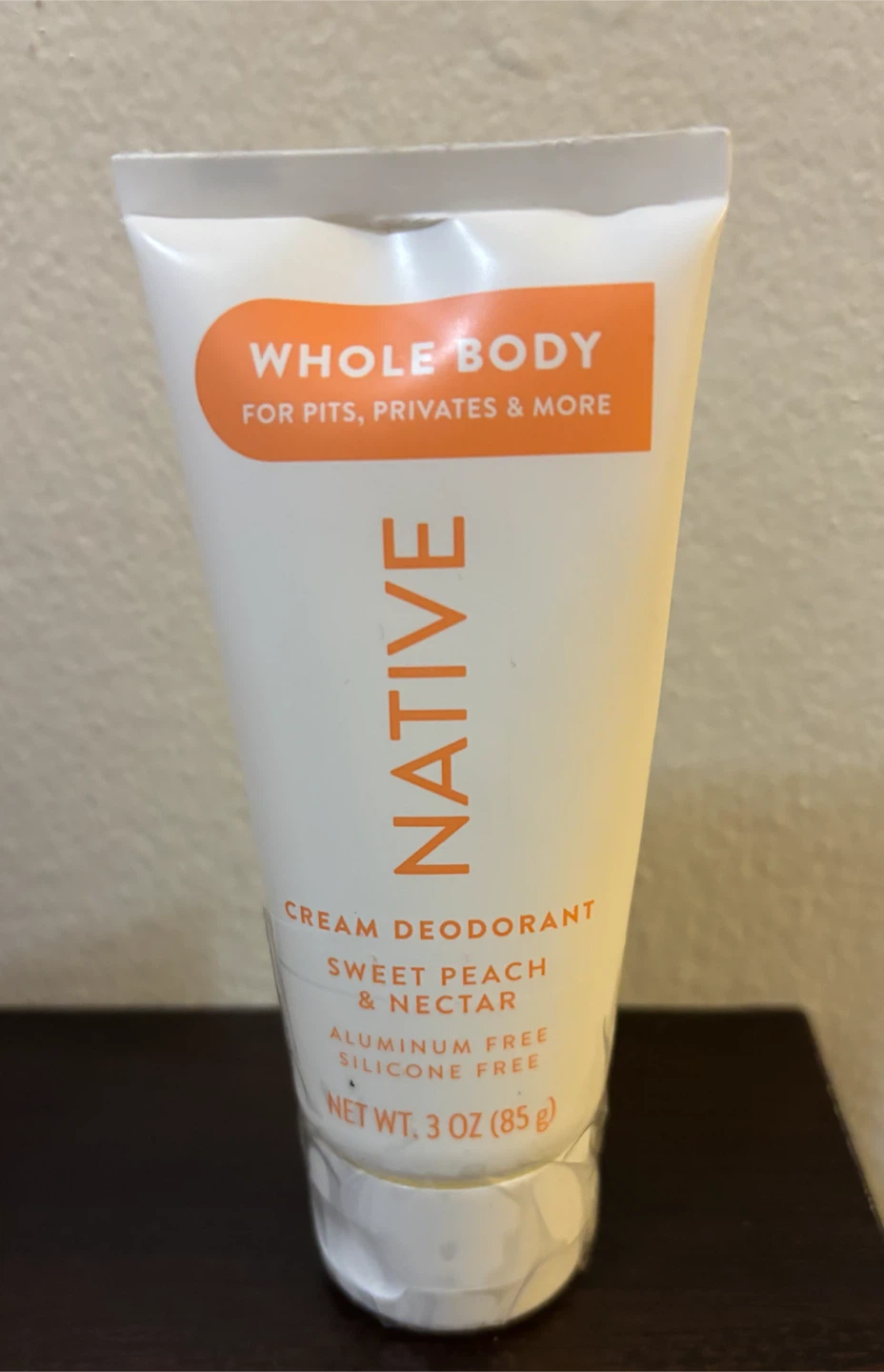 NEW-Native Whole Body Cream Deodorant Sweet Peach & Nectar