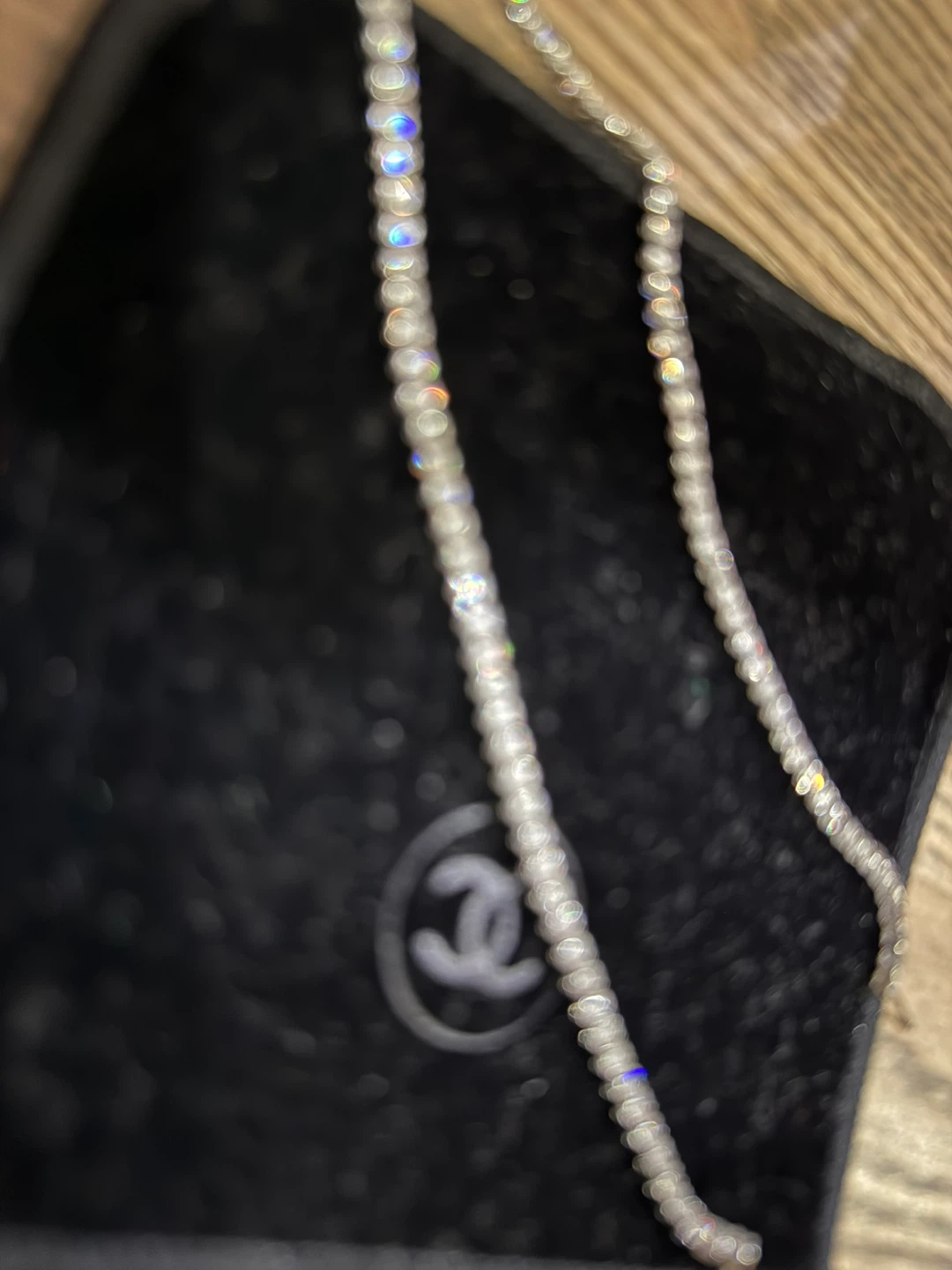 Crystal Rhinestone Tennis Necklace - photo 5