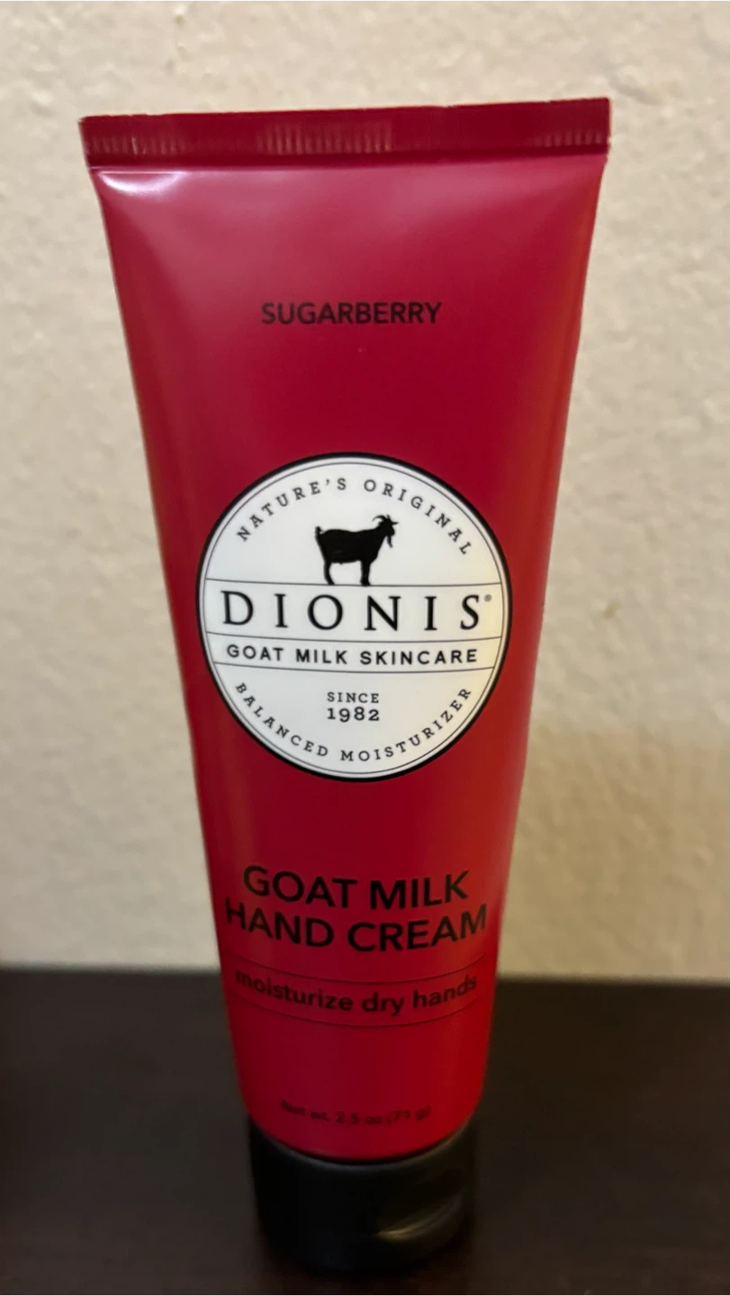 NEW-Dionis Sugarberry Goat Milk Hand Cream
