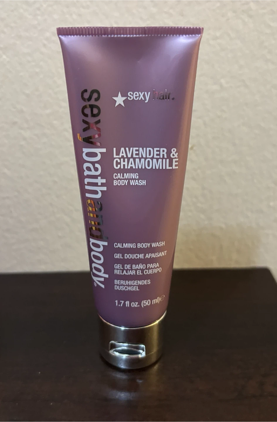 NEW-Sexy Hair Lavender & Chamomile Body Wash 1.7 oz