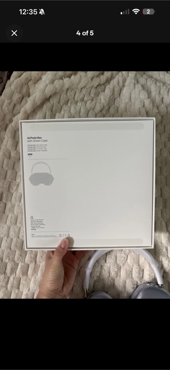 Purple Apple AirPods Max with Smart Case - photo 4