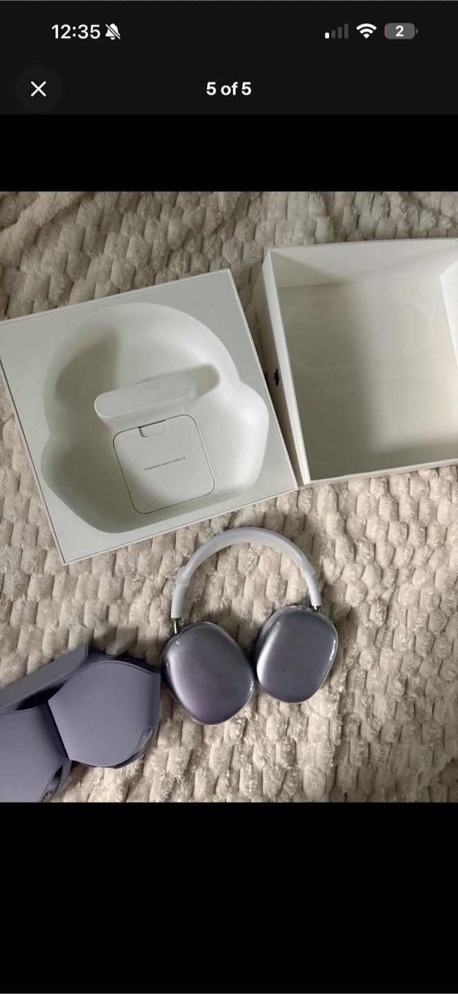 Purple Apple AirPods Max with Smart Case - photo 5