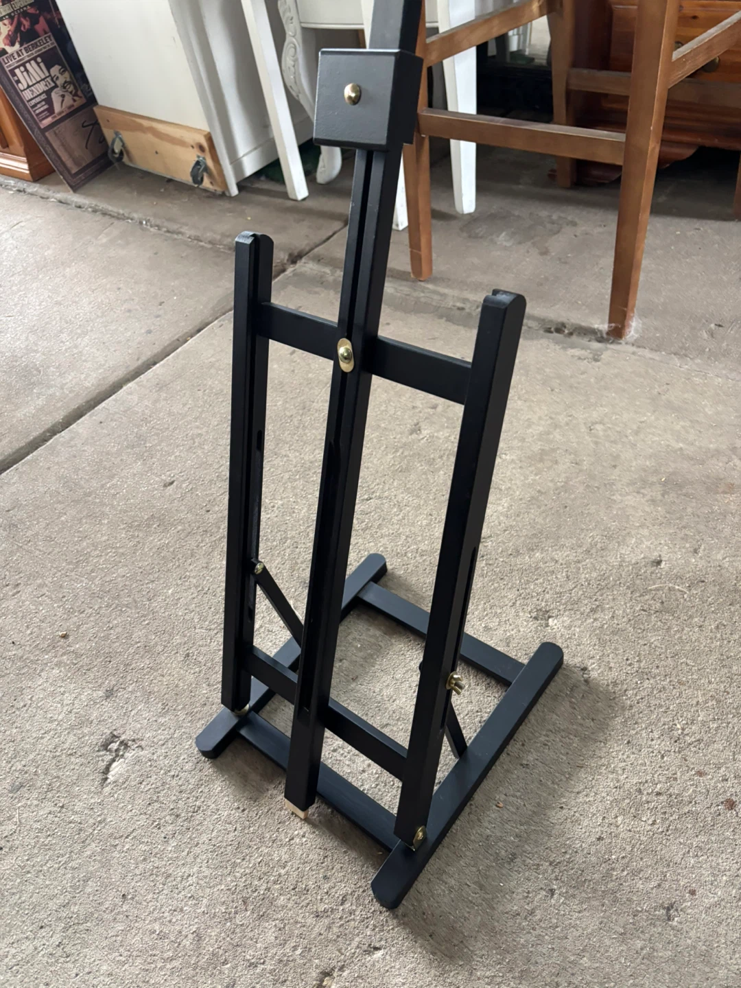 Black Wooden Tabletop Art Easel - photo 2