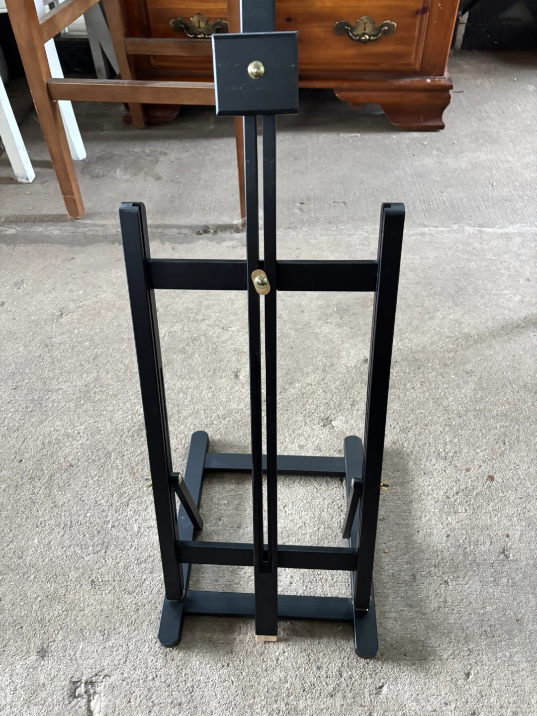 Black Wooden Tabletop Art Easel - photo 3
