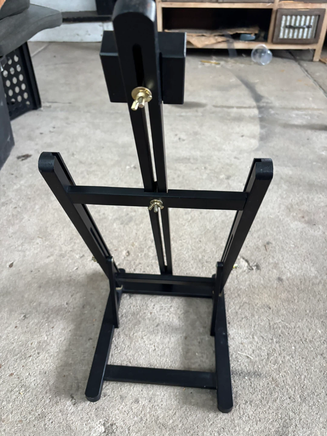 Black Wooden Tabletop Art Easel - photo 4