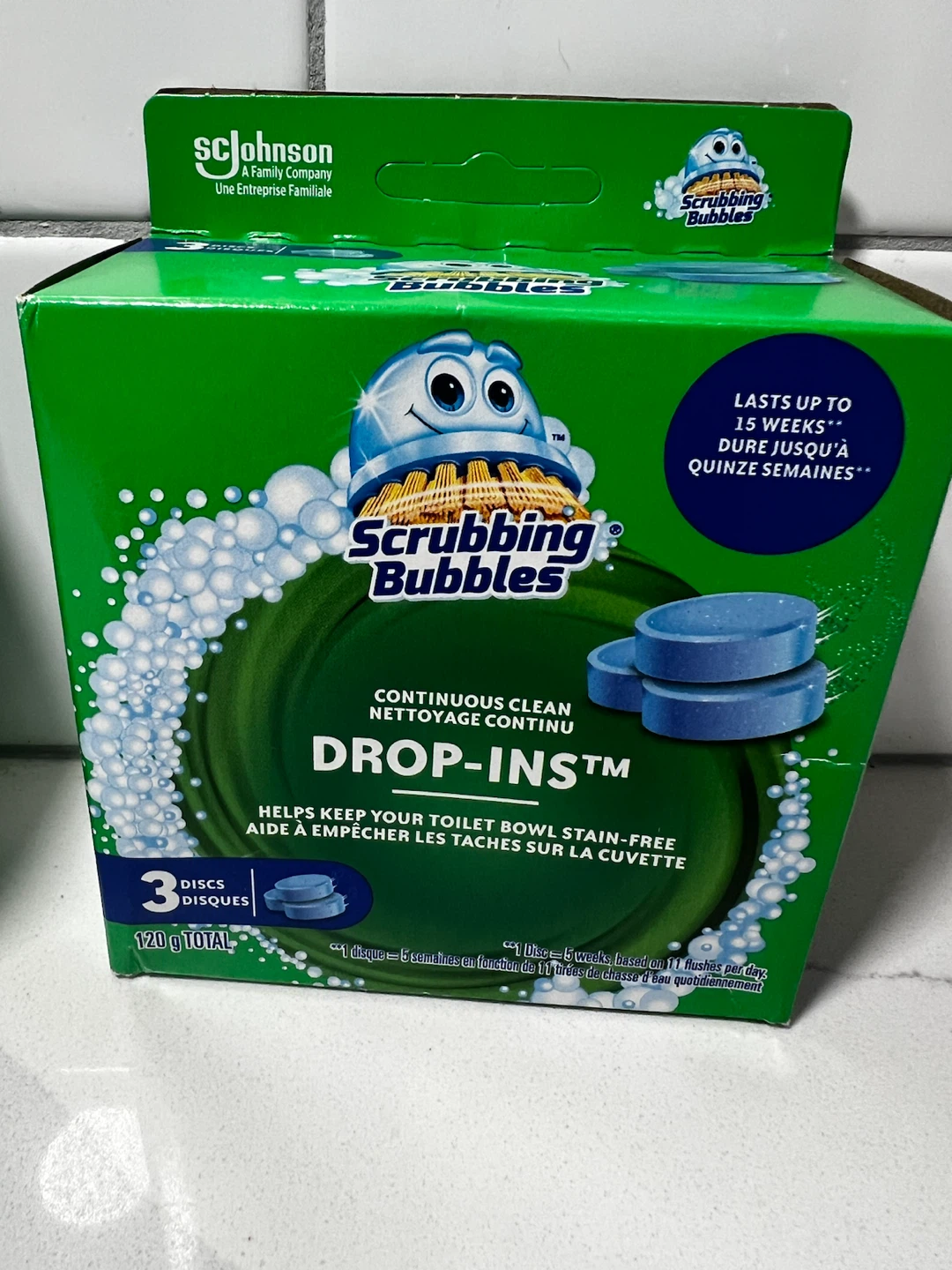 4 Boxes of Scrubbing Bubbles Drop-Ins - photo 2