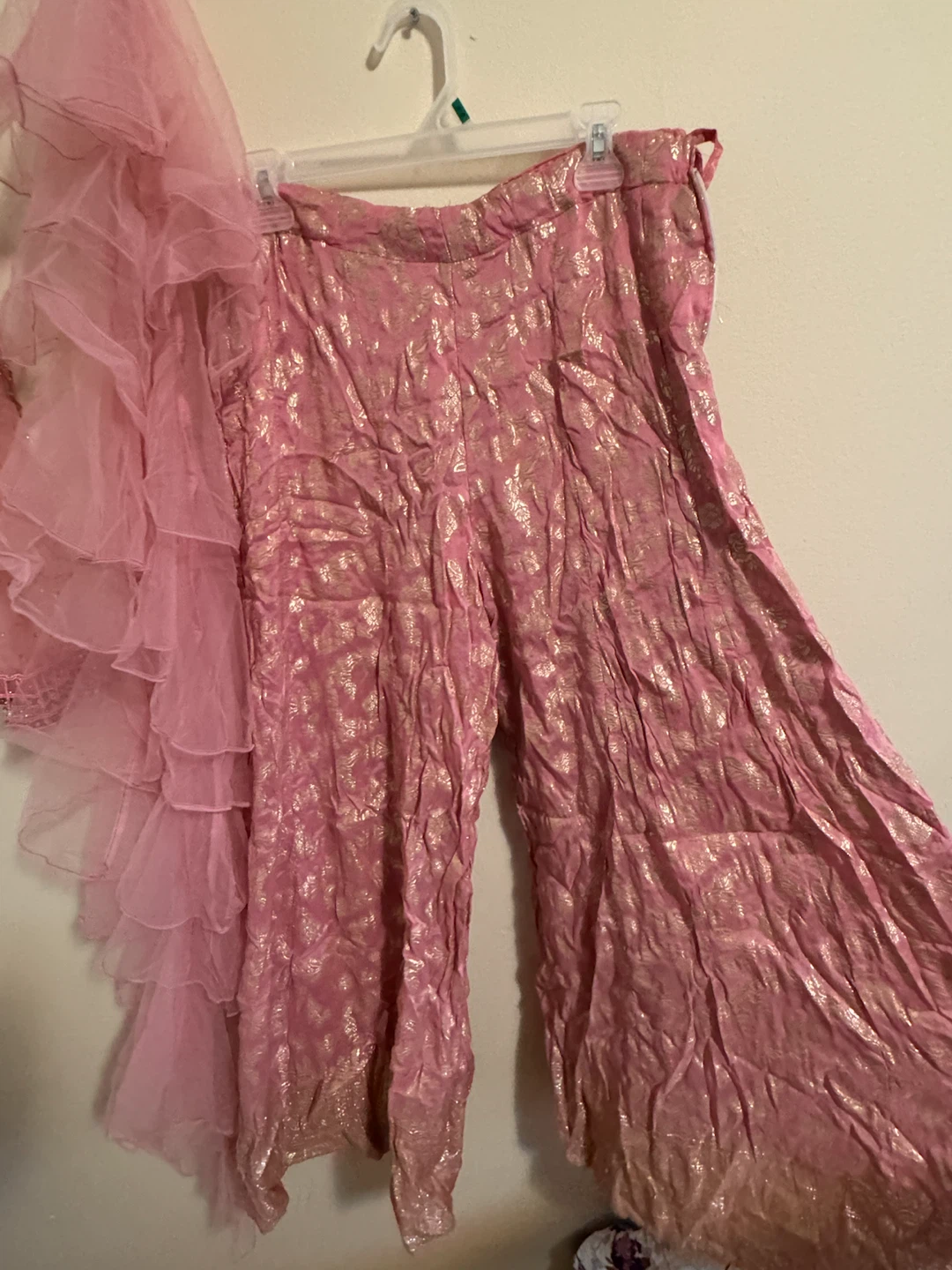 Pink Beaded Lehenga Set - photo 3