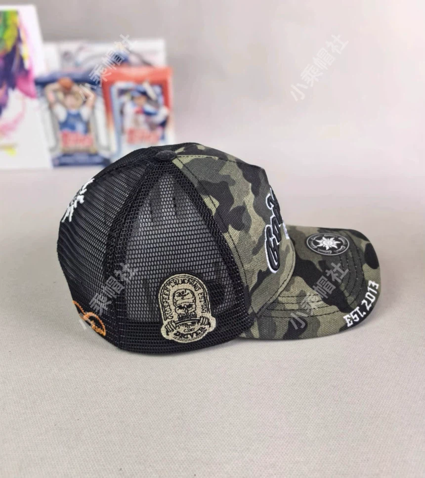 Godspeed Never Camo Trucker Hat - photo 3