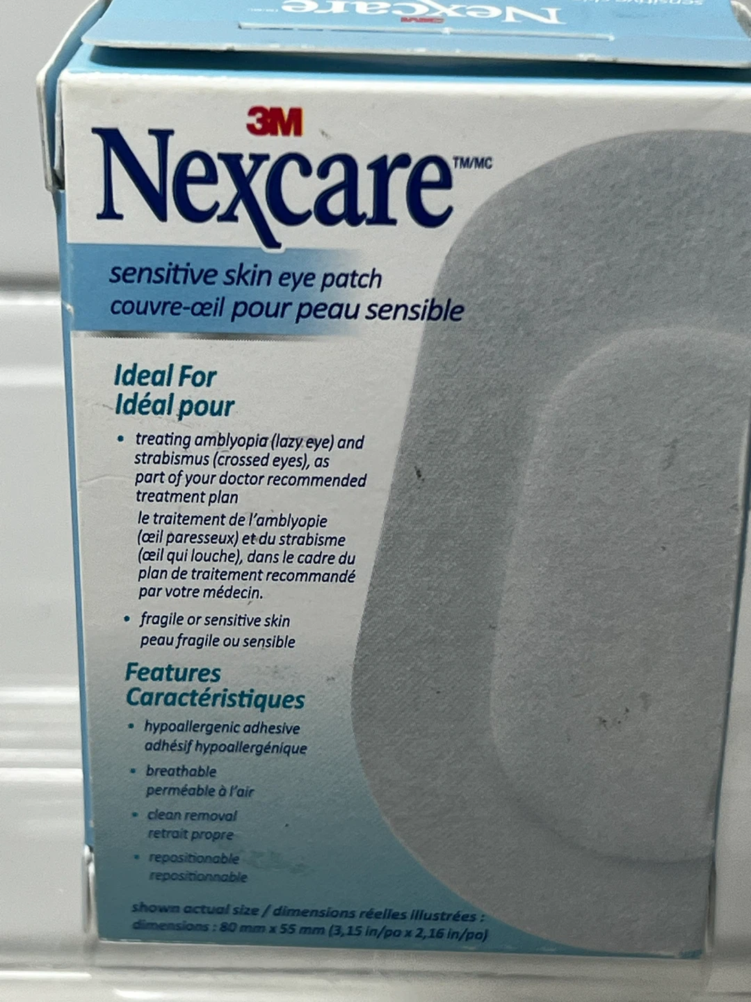NEW 3M Nexcare Sensitive Skin Eye Patches - photo 2