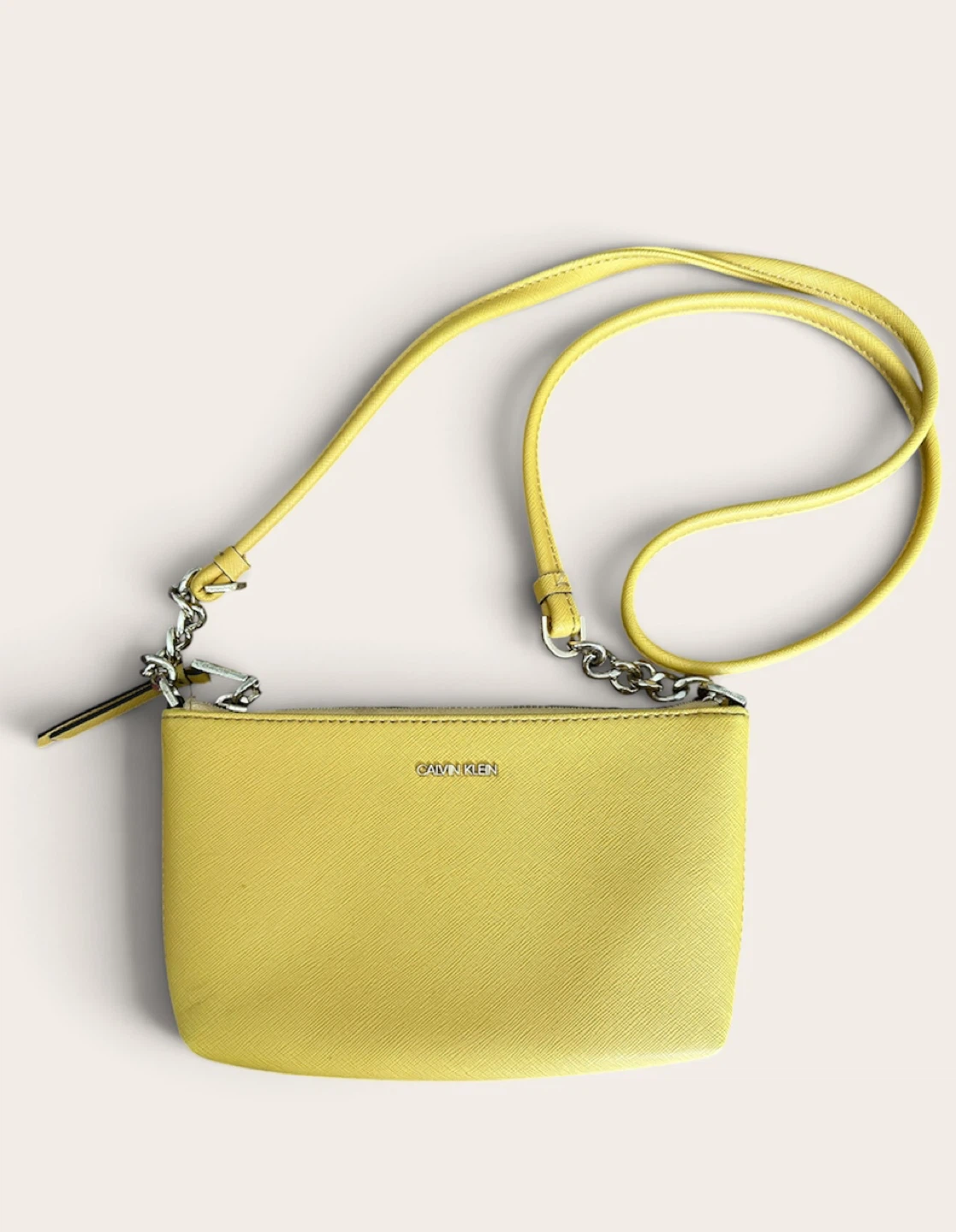 Calvin Klein Yellow Crossbody Bag( best offer)