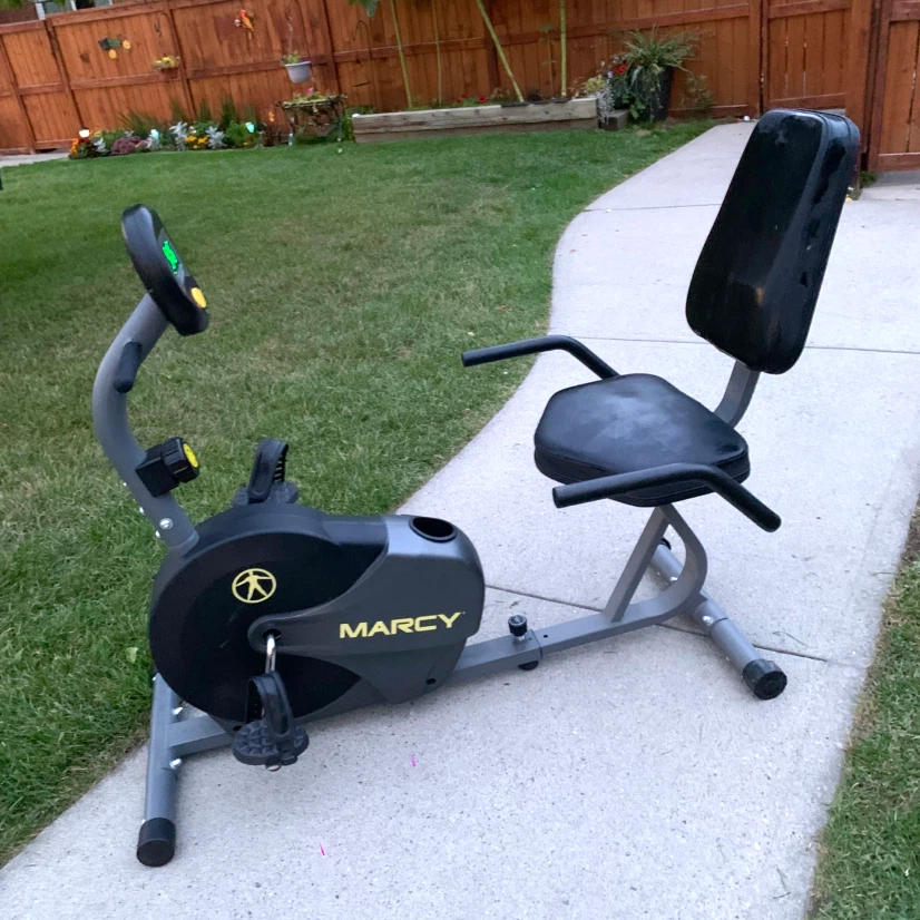 Recumbent Exercise Bike Stationary Fitness Home Gym Equipment
