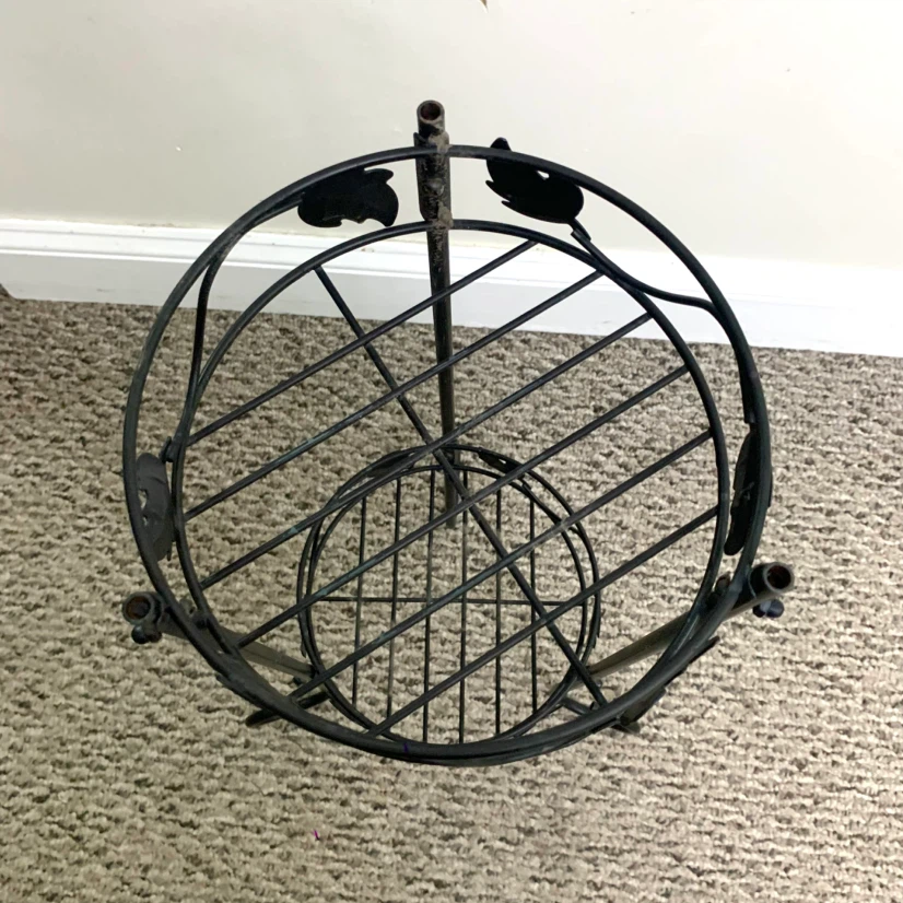2 Tier Metal Plant Stand Indoor Outdoor Flower Pot Holder Decor - photo 3
