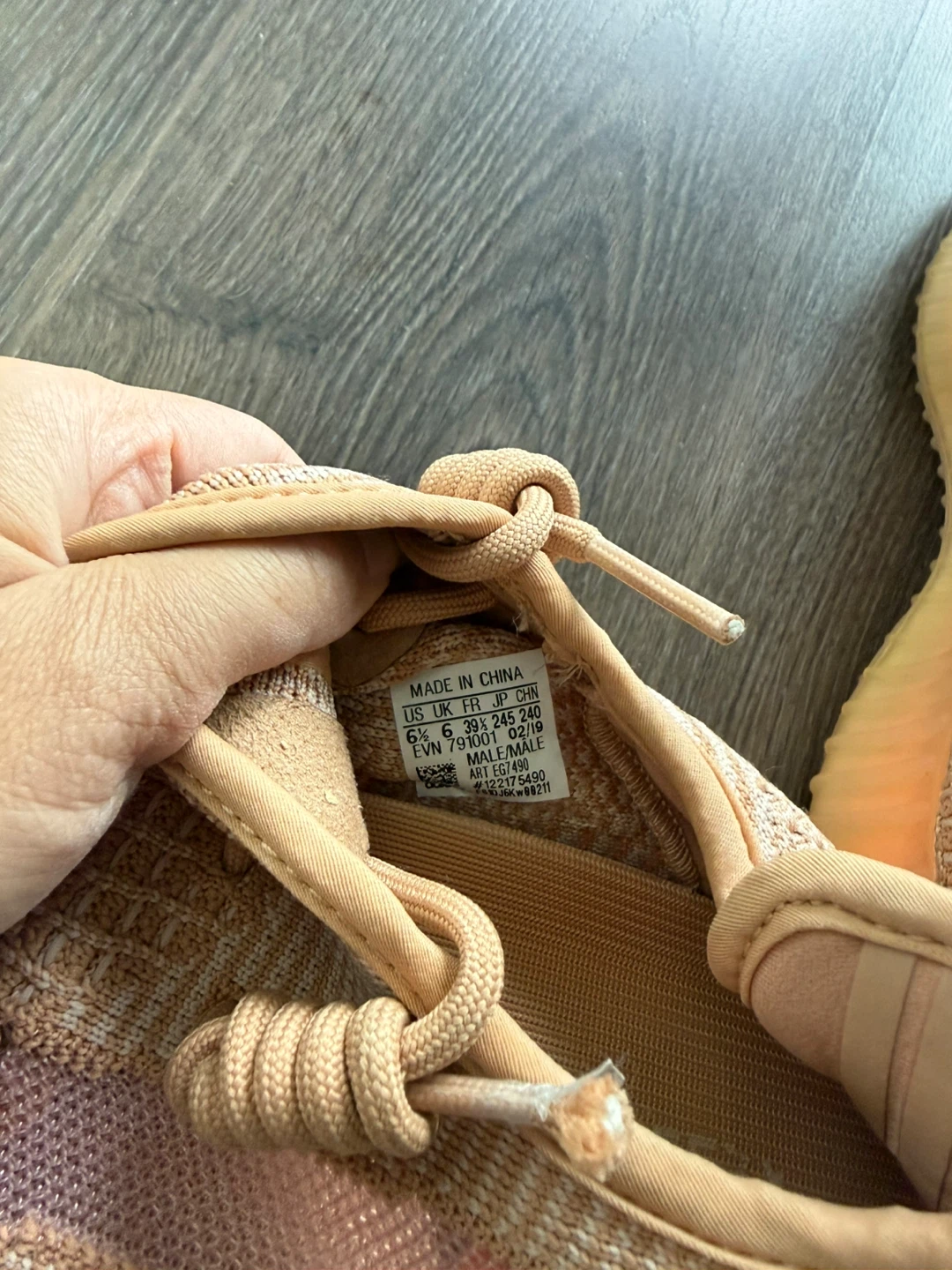 Adidas Yeezy Boost 350 V2 Clay Sneakers - photo 4