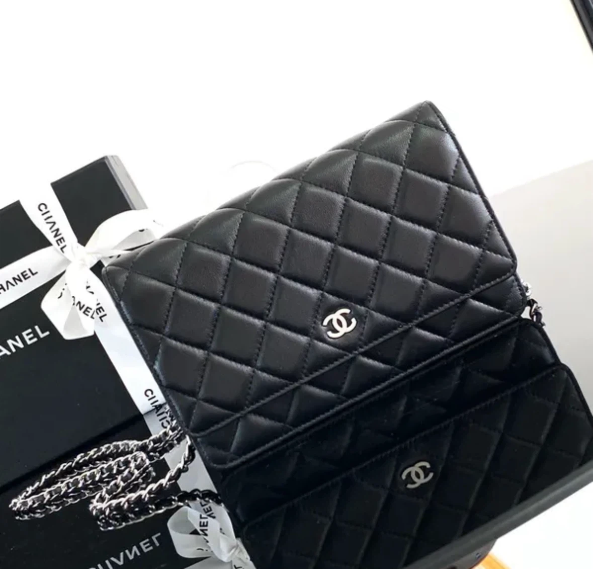 Chanel Quilted Wallet on Chain - photo 2