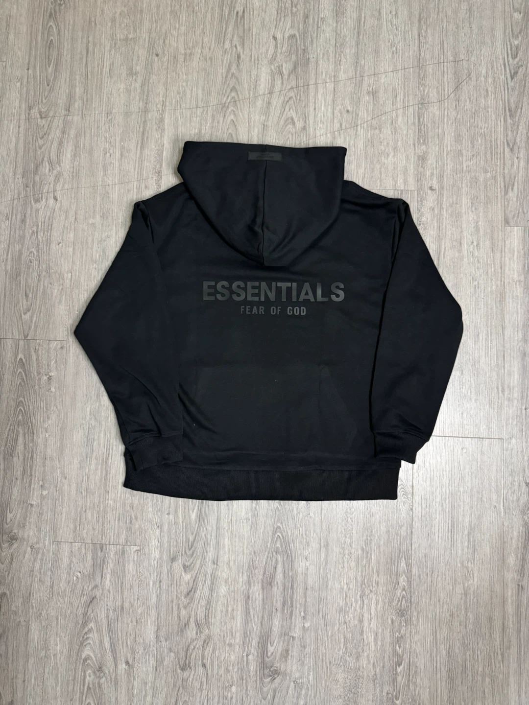 Essentials Fear of God Black Hoodie - photo 2