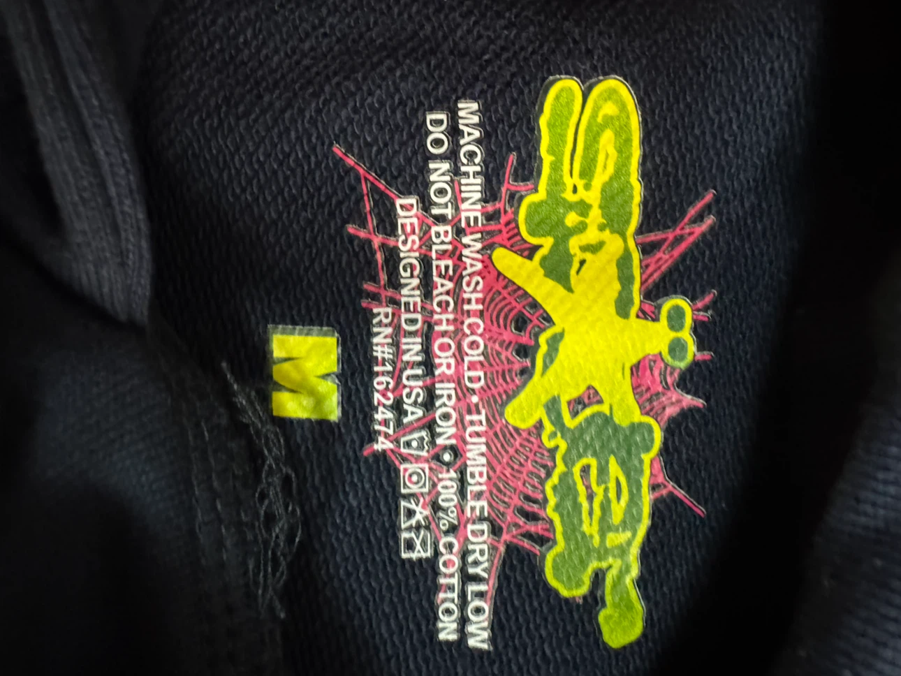 Sp5der Atlanta Hoodie Navy - photo 3