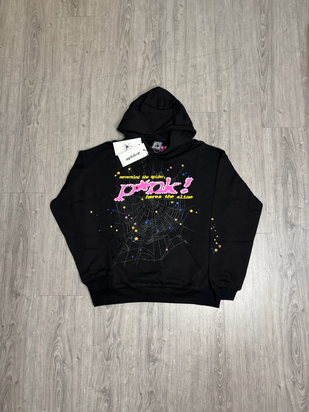 Sp5der Pink Slime Hoodie