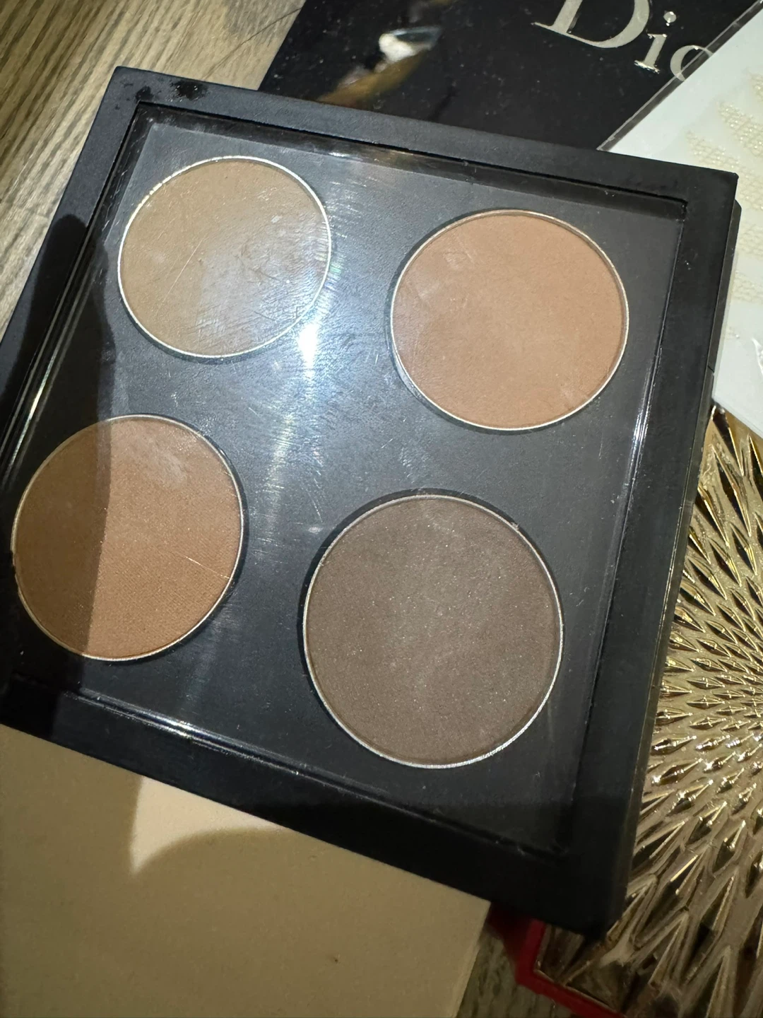 MAC Eyeshadow Quad Palette by makeup artist - photo 2