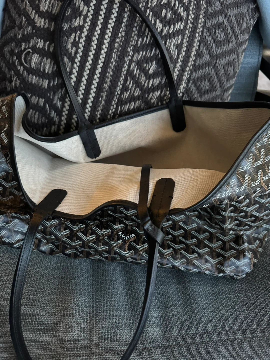 Authentic Goyard Saint Louis Tote Bag