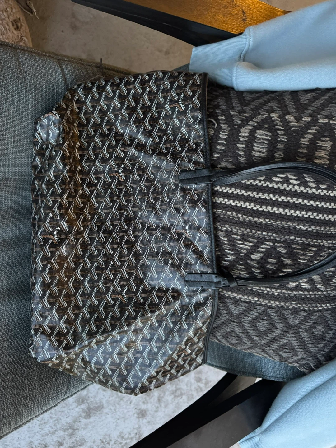 Authentic Goyard Saint Louis Tote Bag - photo 3
