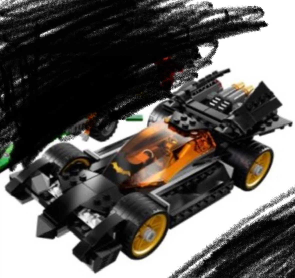 LEGO 76012 DC - Batman / The Riddler Chase - 80% complete - photo 3