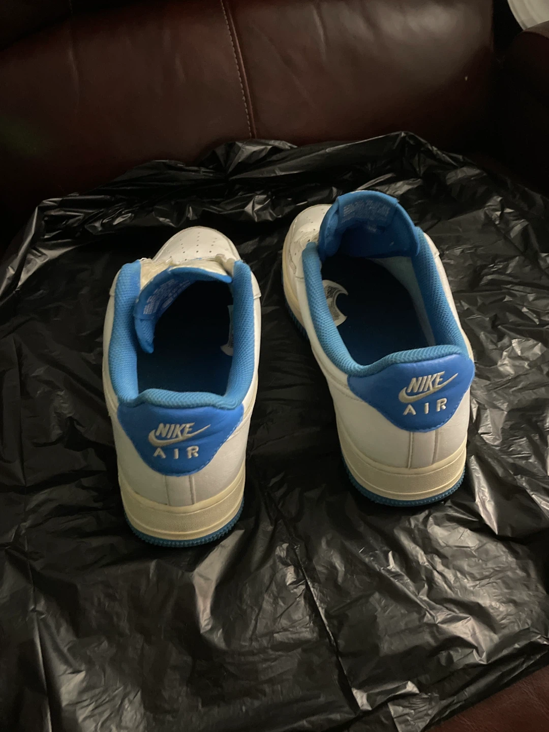 Nike Air Force 1 Low White and Blue - photo 5