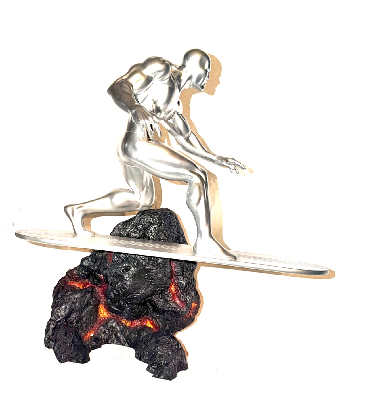 Hard Hero Silver Surfer Marvel Limited Edition Statue - photo 4