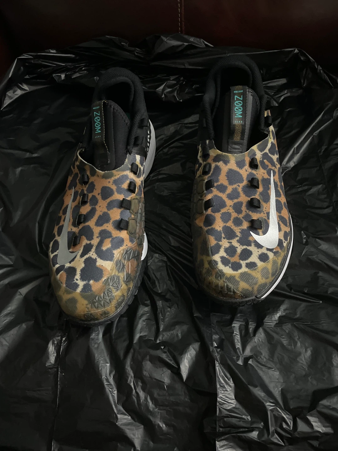 Nike Zoom Leopard Print Running Shoes - photo 2