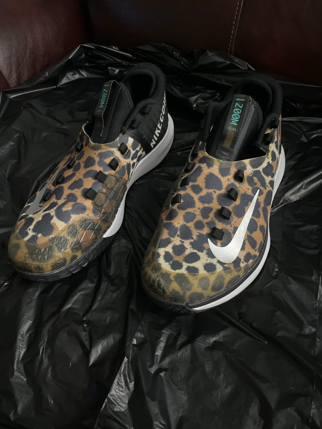 Nike Zoom Leopard Print Running Shoes - photo 3