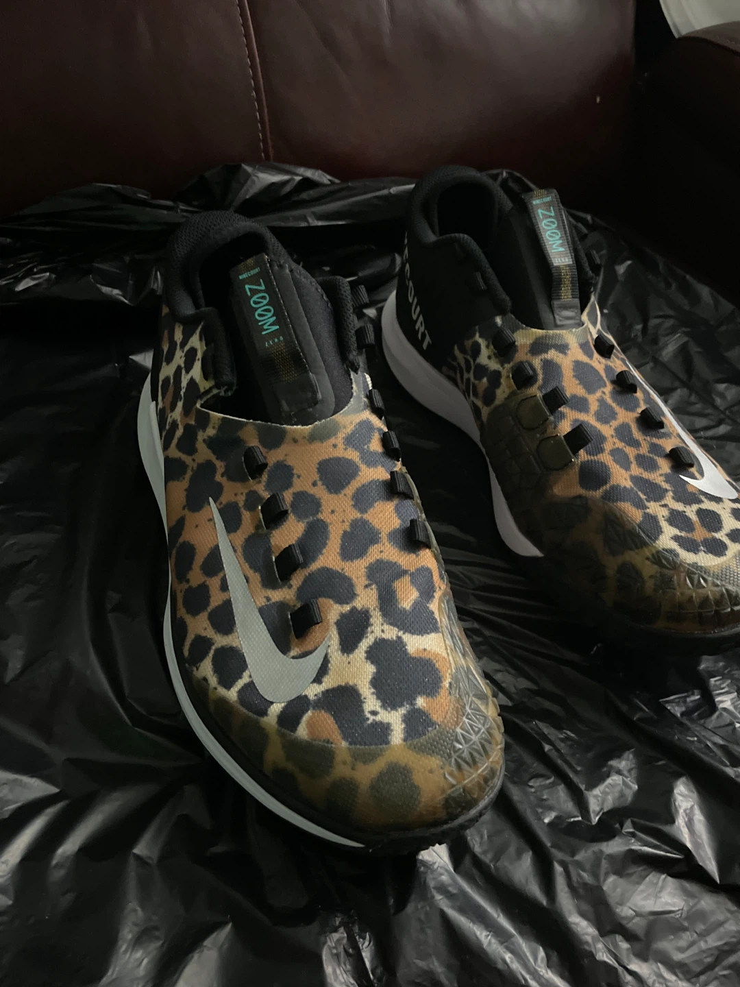 Nike Zoom Leopard Print Running Shoes - photo 4