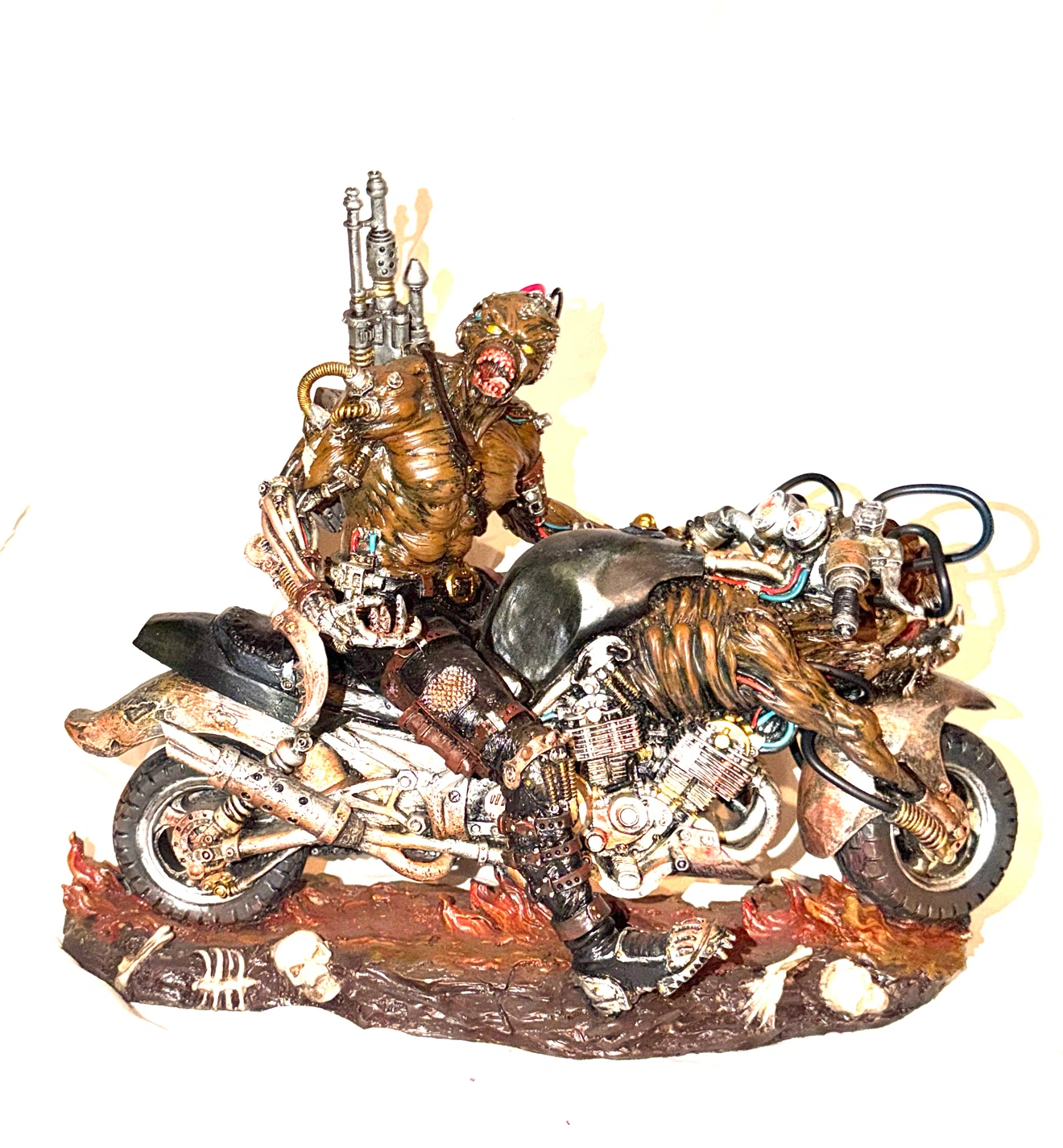2001 Kerama Cyborg Monster Rider Figure