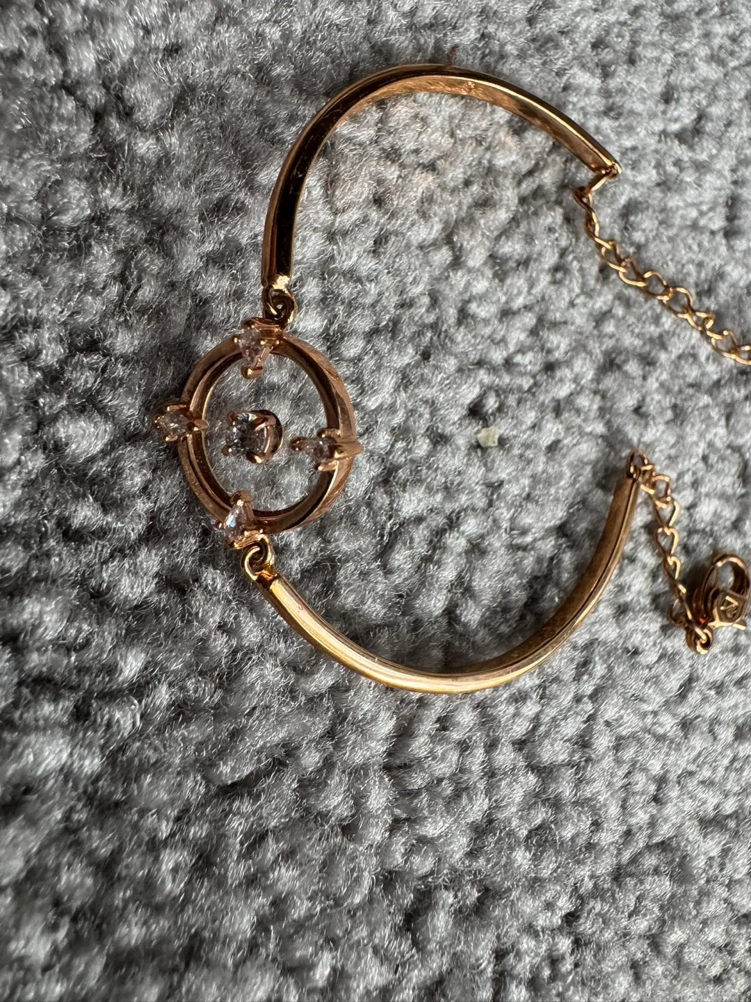 Swarovski Rose Gold Tone Crystal Bracelet
