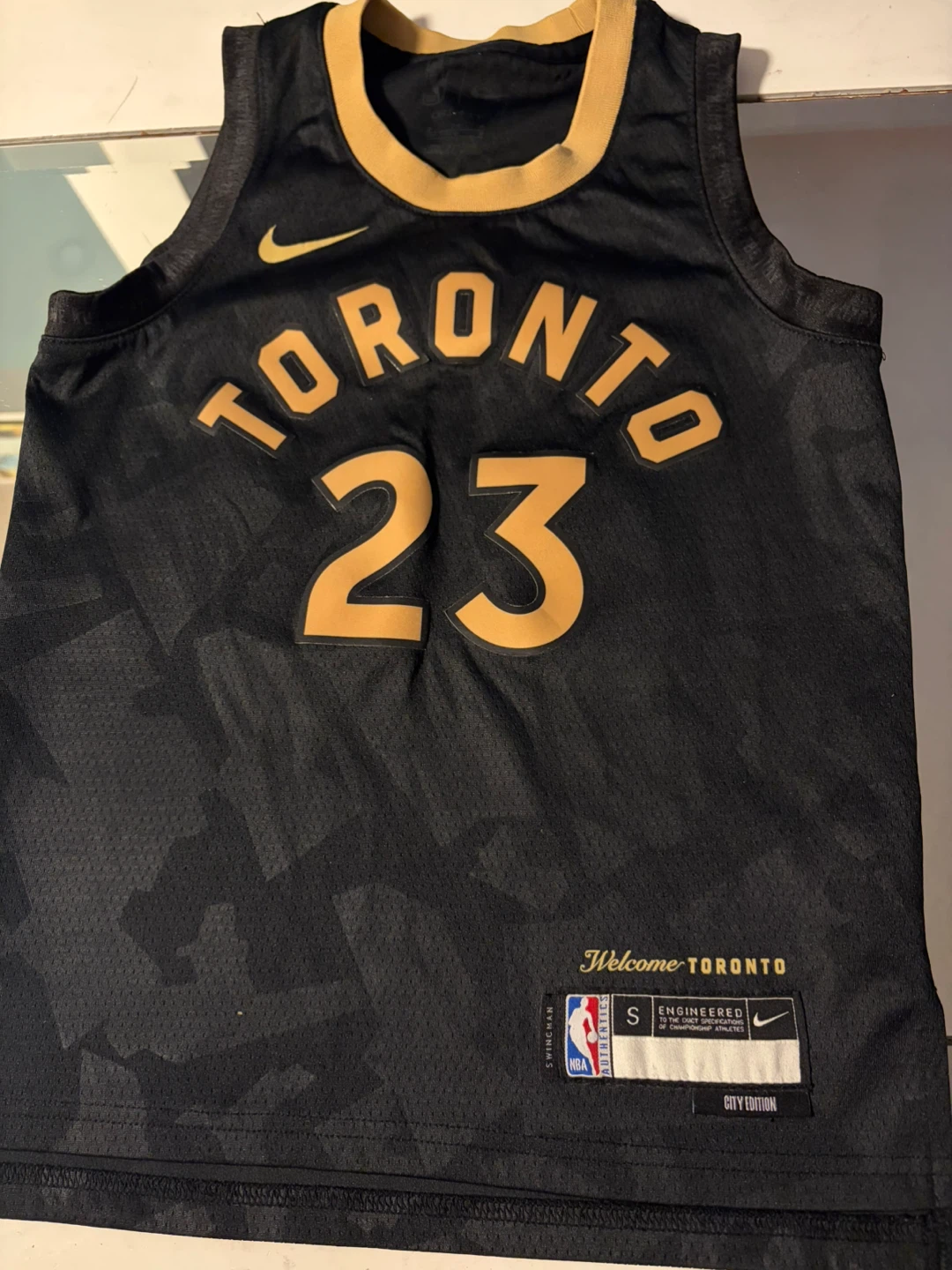 Nike Toronto Raptors City Edition Jersey, Size Small - photo 2