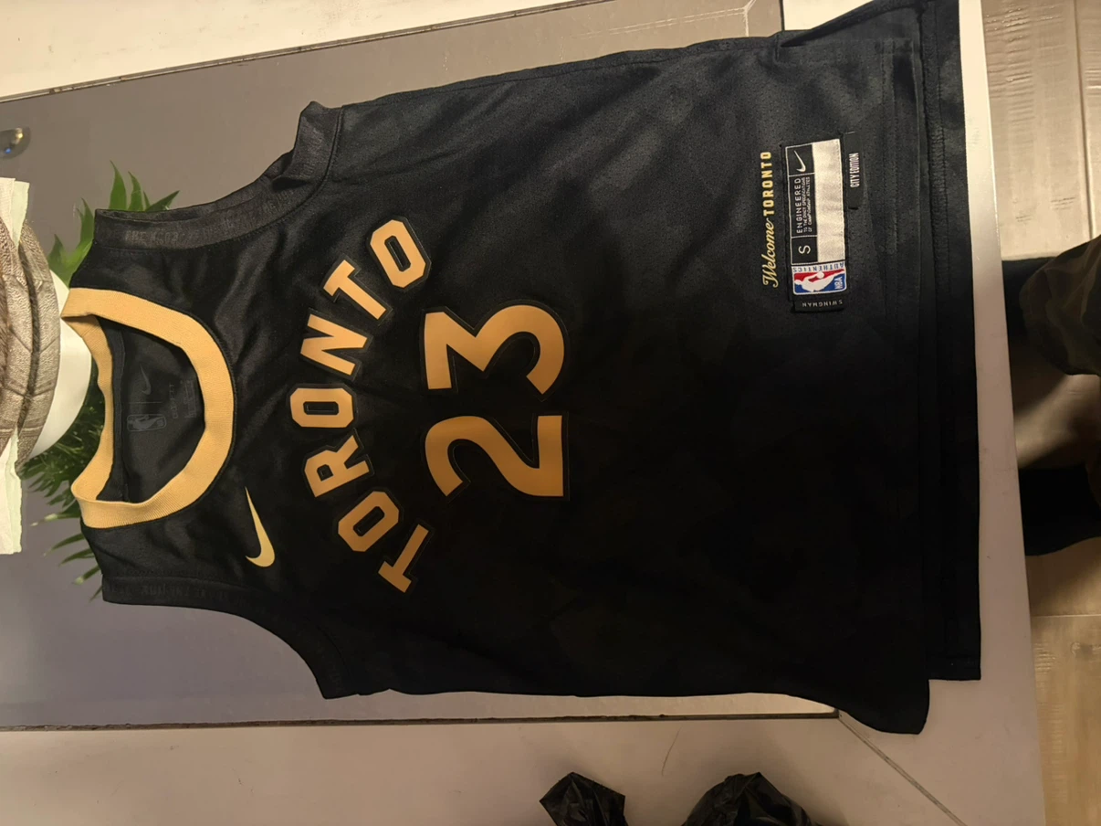 Nike Toronto Raptors City Edition Jersey, Size Small - photo 3